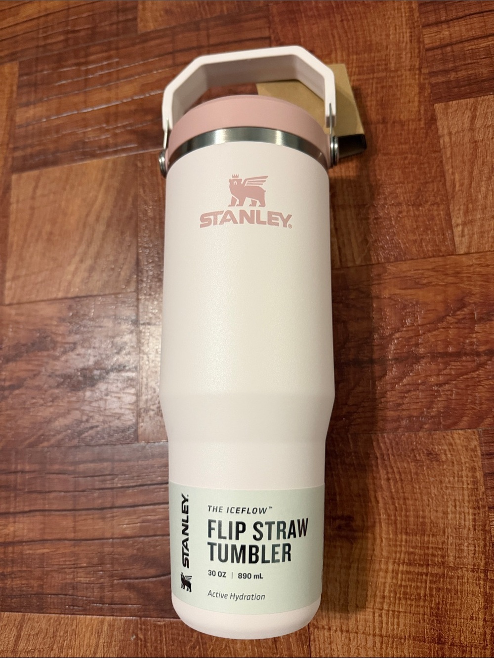 Stanley Rose Quartz Flip Straw Tumbler